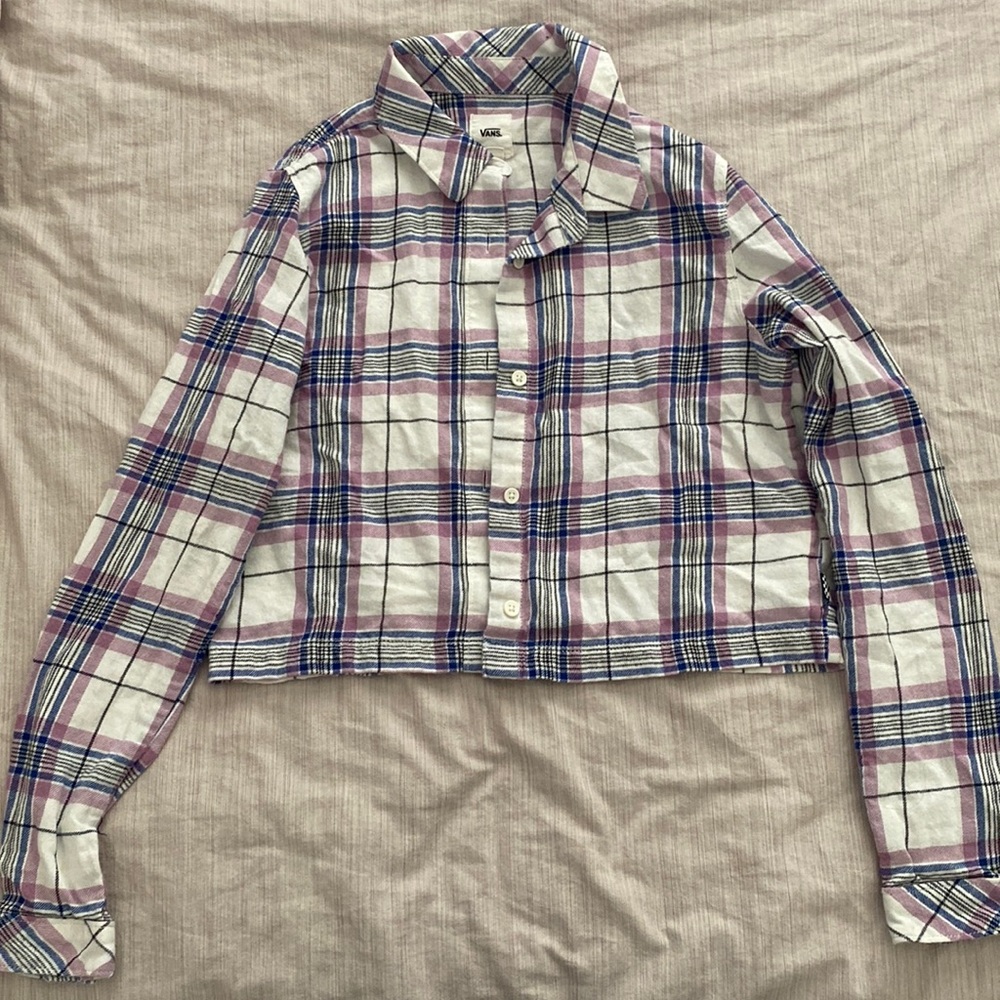 Vans Cropped flannel